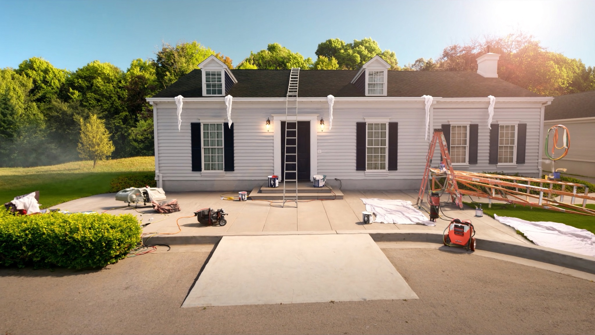 Best time to paint exterior house Murfreesboro TN