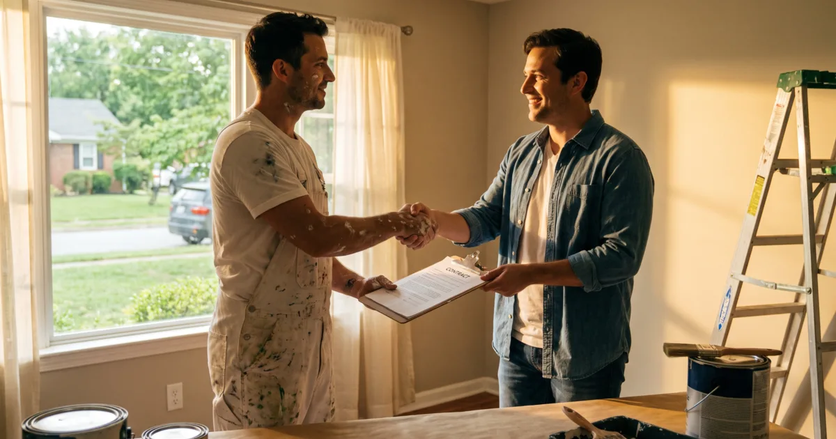 Hiring painters in Murfreesboro TN checklist before you sign a contract