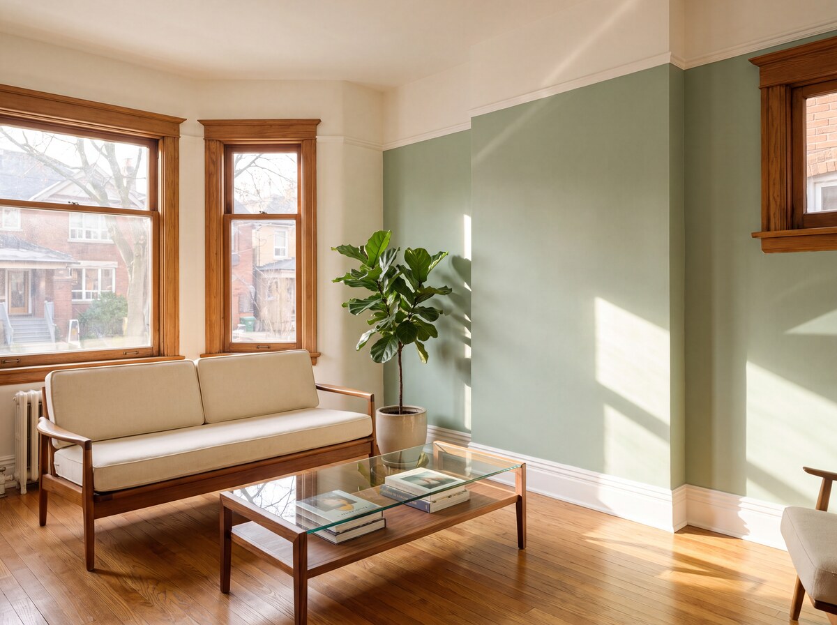 Interior painting - living room in Murfreesboro, TN - Next Day Painting Murfreesboro