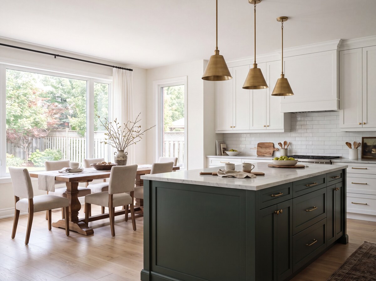 Kitchen and dining area painting - Nolensville, TN - Next Day Painting Murfreesboro